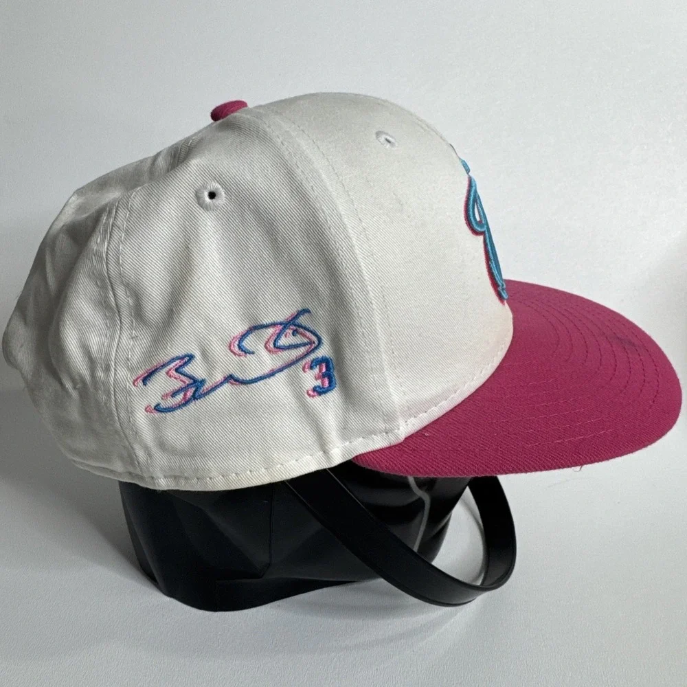 Miami Heat NBA‎ NEW ERA 9fifty Snapback Cap White Hot Pink